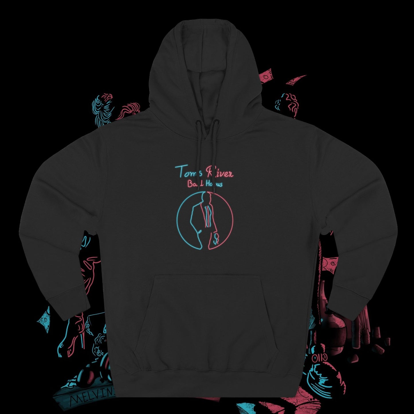 TRBH Neon Retro Split Design