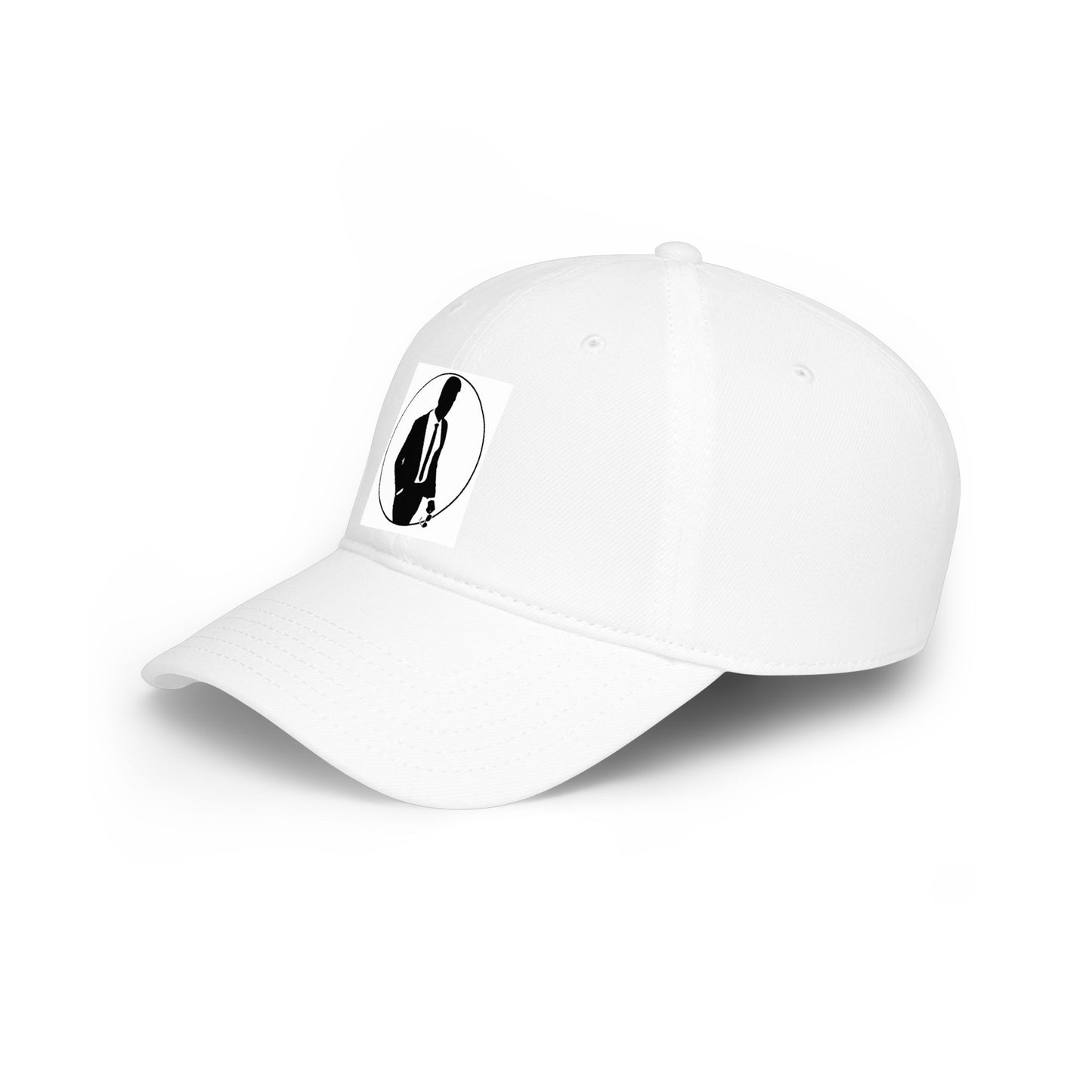 White Logo Hat